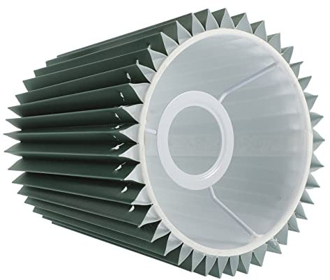 OSALADI Lampenschirm Lampenschirme Für Tischlampen Plissierter Lampenschirm Hängelampenschirm Grüner Kronleuchter Plissierte Pp-Lampenschirme Für Stehlampen