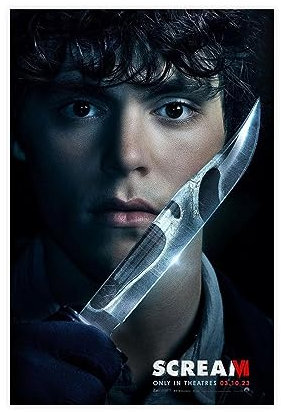 Jack Champion Scream VI Movie Cover, cooles Retro-Cover, Wandkunst-Deco-Poster, Leinwand-Poster, Wandkunst, Dekor, Bild, Gemälde für Wohnzimmer, Schlafzimmer, Dekoration, ungerahmt, 30 x 45 cm