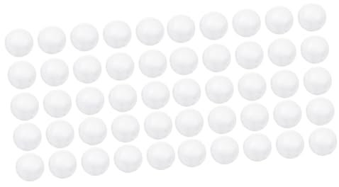 Garneck 500 STK Spielzeug Tortendeko Einschulung Hochzeitsdeko Schneekugel Weihnachten Deko Weihnachtsdeko Aufblasbar Weiß Hohe Dichte Kind