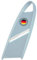 Westmark Gemüsehobel, Hobelix, Kunststoff/Rostfreier Edelstahl, Blau/Silber, 117022EB