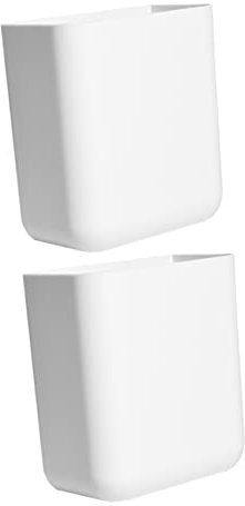 Cabilock 2 Stücke Boxen Aufbewahrungsbox für die Wand To-Go-Behälter aus Lebensmittelbehälter aus Lagerregal kreative Aufbewahrungsboxen Wandklebeboxen Mini