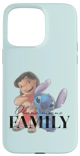 Disney 100 Anniversary Lilo & Stitch D100 Quote ‘Ohana Case for iPhone 15 Pro Max