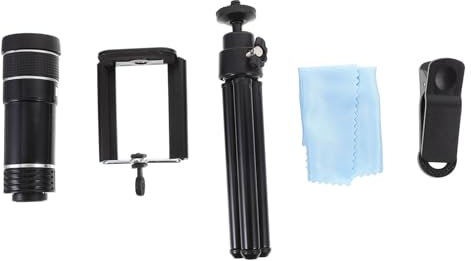 HOMSFOU Impostato teleobiettivo del telefono telefoni smartphone cellulari teleobiettivo per smartphone Obiettivo 20x cellulare clip lenti della macchina fotografica lente