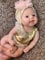 Abenduot 15inch Full Body Solid Silicone Baby Doll Handmade Lifelike Newborn Baby Girl Dolls Anatomically Correct Washable