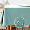 POPOYU Tischdecke Outdoor Wetterfest,140x180 Gartentischdecke Wachstischdecke Wachstuchtischdecke Meterware,Plastiktischdecke Abwischbare Wipeable Table Cloth für Wohnzimmer Garten Outdoor Balkon