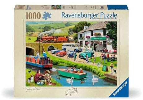 Ravensburger Leisure Days No.2 Exploring the Dales 1000 Piece Jigsaw Puzzles for Adults and Kids Age 12 Years Up