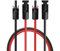 35Fahrenheit Solarkabel Set H1Z2Z2-K 6mm² | 2x20m Verlängerungskabel inkl. Solarstecker | Photovoltaik Kabel beidseitig rot/schwarz mit Stecker für PV Solaranlage | UV- & Witterungsbeständig