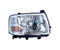 EDA PREMIUM auto Scheinwerfer Rechts 6M3413100DA passend für FORD RANGER 2006-2009, H4, PY21W, W5W, ECE
