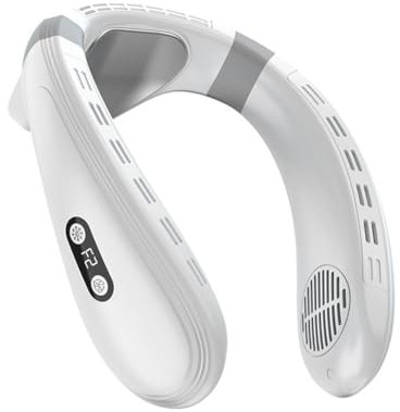 Osmond Neck Air Conditioner, Full-Body Cooling Neck Fan, 8000mAh Rechargeable Wearable AC Air Conditioner Neck Fan Cooler A