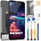 ARSSLY Pantalla LCD para Cubot King Kong 9 Pantalla para Cubot Kingkong 9 D-HPY F663343 Reemplazo de la pantalla táctil digitazer Assembly con herramientas (negro)