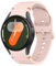 Meliya Correa para Samsung Galaxy Watch 7 40mm 44mm,20mm Silicona Pulseras Reloj de Repuesto para Samsung Galaxy Watch 4/5/6 40mm 44mm/FE/6 Classic 47mm 43mm/5 Pro 45mm(Rosa)