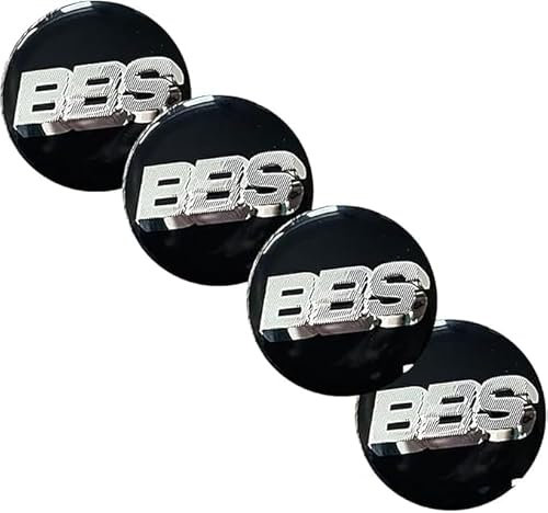4 Pièces Car Cache Moyeux pour BBS 70 mm, Capuchons Centre Roue Centrale Logo Enjoliveur Jantes Décoration Accessoires