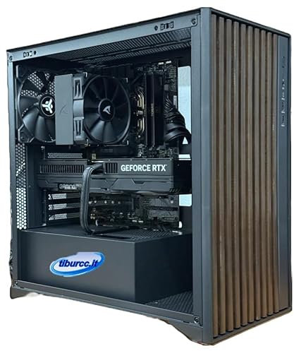 Tiburcc Computer Gaming PC WOODY (R7 7800X3D, RTX 5080 16GB) 32GB RAM 1TB NVMe WIFI Bluetooth