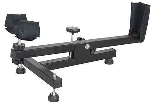 TRIMAX Supporto per carabine e fucili per balini/aria compressa Ideale per calibrare i mirini. Precisione.
