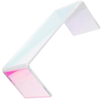LRXIYODE Maniküre Handkissen Extrem Transparentes Acryl Gelkissen mit Ergonomischer Handauflage Dickes Nagelstudio Polster für Nagelkunst Zubehör für Nageldesign und DIY Zuhause