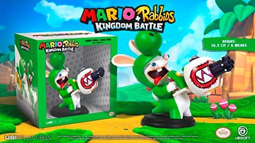 Mario & Rabbids Kingdom Battle - Figur Rabbid Yoshi (16,5 cm)