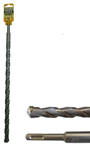 400 mm de long Ø10–12–14–16–18–20–22–25 mm pierre Foret béton SDS plus Foret HSS avec enregistrement 5.00W, 5.00V
