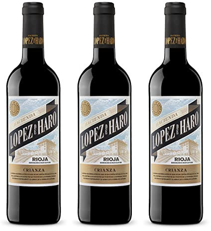 Hacienda López de Haro crianza (3 botellas 1,5L)