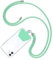 COCASES - Cordino da collo per cellulare, da appendere con cordino per telefono cellulare, con cordino, per appendere sopra la spalla (verde menta)