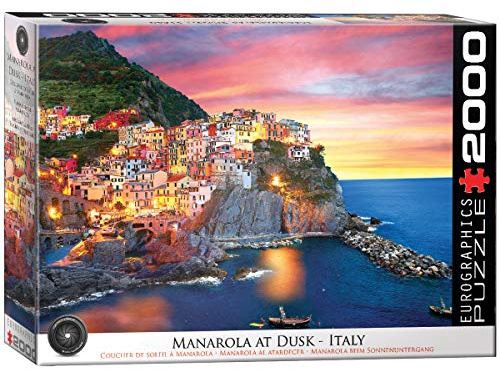 Eurographics Manarola at Dusk, Italy