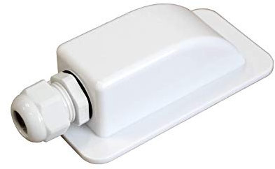 READY Waterproof cable entry gland for cable diameter 3-7mm, for motorhomes, campervans, caravans, boats, solar panels, CCTV (Single Cable)