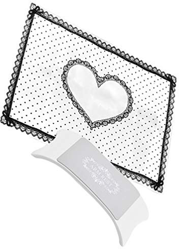 HEALLILY Nail Art Hand Pillow Manicure Table Mat Silicone Washable Foldable Nail Polish Hand Holder Arm Wrist Rest Cushion Desk Pad for Beauty Salon Tool White