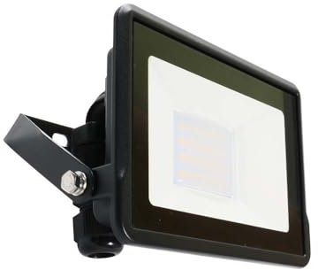 V-TAC Projecteur LED extérieur 20 W Puce Samsung - [dernière génération] - Lumière 4000 k blanc neutre - 1510 lm - Projecteur LED extérieur étanche IP65 - Spot LED pour jardin, garage, balcon - Noir