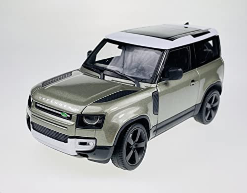 Welly 2020 Land Rover Defender II Grun 1/26 Neu Metal Modell Auto Diecast
