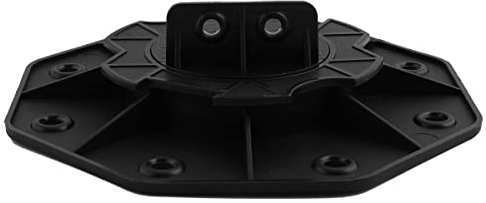 Lfhelper 25 Stück Stelzlager höhenverstellbar Plattenlager für Terrassendielen Stellfüße stellfuß Balkenlager Terrassenlager für WPC Holz Kunststoff, Terrassen Unterkonstruktion Terrassenplatten