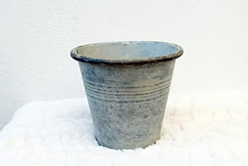 Gwenys Haus Blumentopf Zink Streifen M