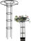 150cm Garten Rankhilfe Metall Ranksäule Für Kletterpflanzen Pflanzen Rankhilfe Blumen Rosen Kletterhilfe Wetterfest Garten Rankgitter Tomatenkäfig Pflanzenstütze Obelisk Für Pflanzen,Tomaten, Rosen