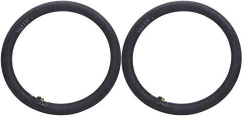 Lwuey Fahrrad Innenschlauch 2er Set, Butylkautschuk Anti-Pannen-Schlauch 16 Zoll 2.125 Fahrradschläuche Schrader Ventil Kompatibel mit E Bike Mountainbike Cityrad Reifenheber Reparatur