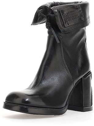 A.S.98 LEVI STIVALETTI in Pelle Donna NERO 36