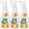 Bioki® Sapone molle speciale per Limoni e Sempreverdi kit da 3 pezzi da 650 ml indicato per insetti e fumaggine