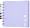 Hiwhy Fotoalbum Scrapbook 20,5x20,5 cm 20 Blätter DIY Scrapbook Hartes Kraftpapier Baby Erinnerungsbuch Familie Geburtstag Hochzeit Jahrestag Scrapbook, Violett