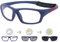 BLUE CUT Gafas de protección deportiva, lentes fotocromáticas, gafas de seguridad para baloncesto, pickleball y todos los deportes al aire libre