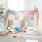 roba Tipibett 70 x 140 cm in Zeltform - Kinderbett nach Montessori Prinzip - FSC zertifiziertem Bambus Holz - Babybett zum Spielen, Lesen & Kuscheln - Natur