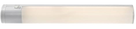 Rabalux 78028 LED Küchenleuchte Wandleuchte DUDDU Metall/Kunststoff weiß 20W IP44 4000K L:87cm mit Steckdose