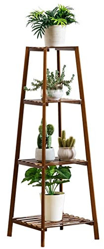 CCYENG PFLANZENSTÄNDER 4-lagig Einfachheit Metallständer für Pflanzen Landing Type Leicht Extravagant Mehrstöckiges Regal Indoor Blumentopfgestell Blumenständer