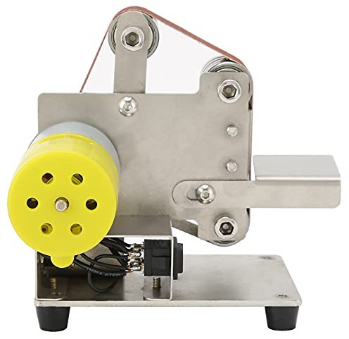 Mini Belt Sander, Electric Handheld Polishing Sanding Machine Bench Sanders Ener Grinder AC110‑240V Linisher Grinding 895 200W (UK Plug 100‑240V 795(150W))
