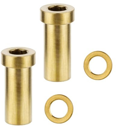 2Pcs Bicycles Brake Caliper C Clamp Fixed Nut Road Bike C Brake Pivots Nut With Washer Metal Alloy Nut Enduring
