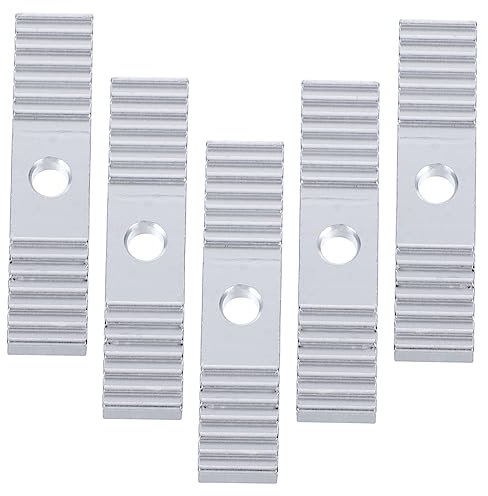 SOLUSTRE 5stücke Zahnriemen Klemm Montageblock Aluminium Legierung Für Drucker Zubehör Zahnriemen Klemme Block Für Dauerhaften Einsatz