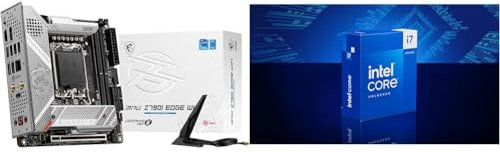 MSI MPG Z790I Edge WiFi Motherboard + Intel® Core™ i7-14700K Desktop Processor 20 cores