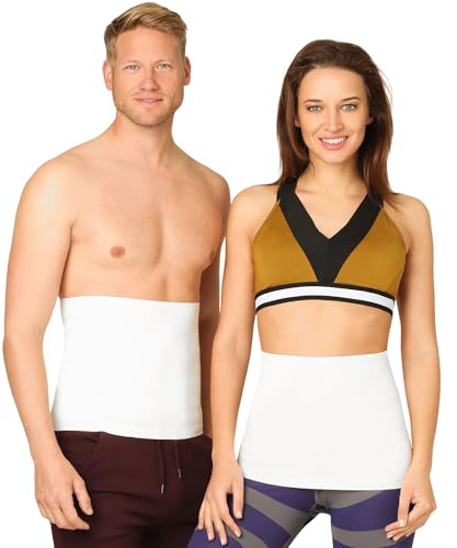 BeFit24 Unisex Nierenwärmer aus Angora Merino und Baumwolle für Damen und Herren Rückenwärmer, Nierengurt, wärmend, atmungsaktiv, flexibel für Sport Freizeit Alltag und Winter Sommer Nutzung