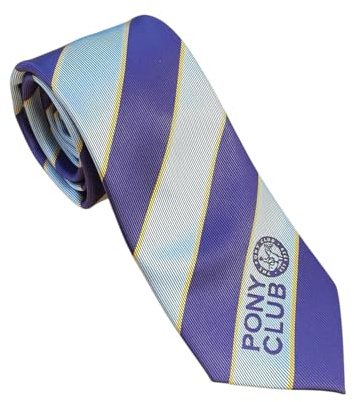 Official Pony Club Members Tie, Horse Riding, Equestrian, 2 Sizes (52)