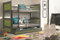 Etagenbett RICO für Kinder 160 x 80 graphit/grün + Matratzen gratis
