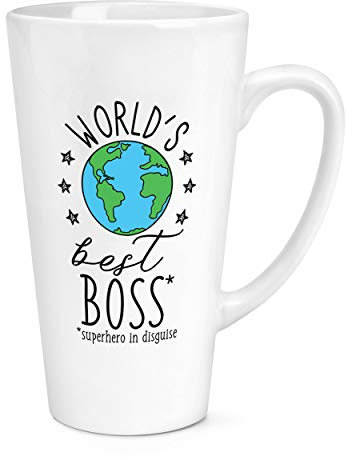 World's Best Boss 17oz GRANDE latte tazza