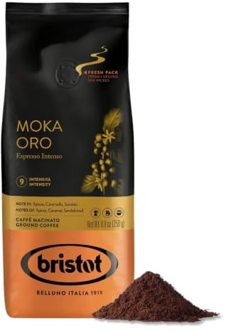 Bristot Diamante Moka Oro 250g gemahlen