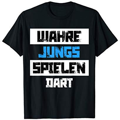 Lustiges Sport Dart Jungen Weihnachts Geschenk T-Shirt