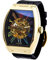 DANIEL&DOUGLAS Armbanduhr DD8808 Analog Automatik Mechanische Armbanduhr Skelett Marke Herren, Gold, Regenbogen, Schwarz, Modern